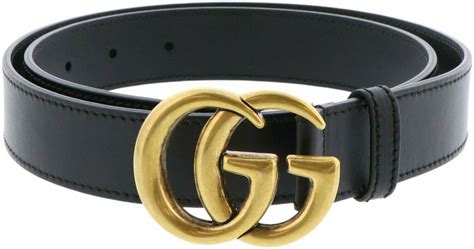 women's black gucci belt.